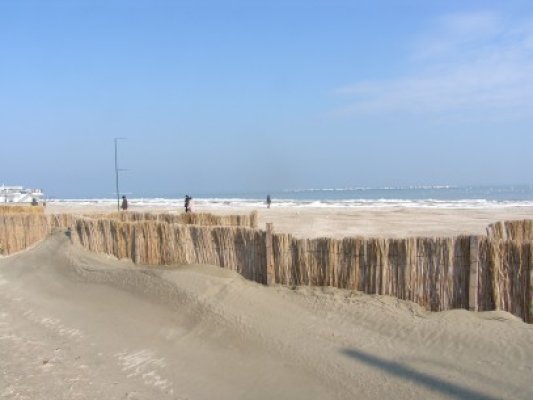 Ce a rămas după viscol, în staţiunea Mamaia